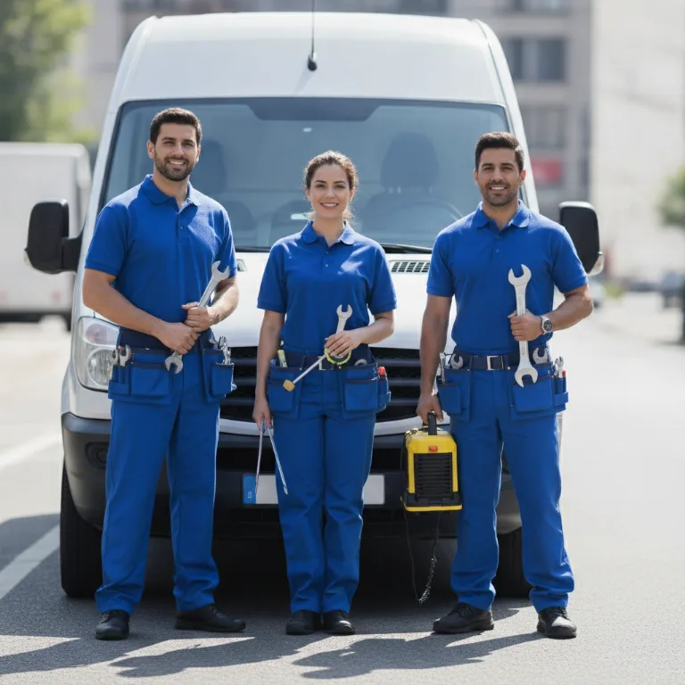 Industriewäscherei Team in Wetzlar
